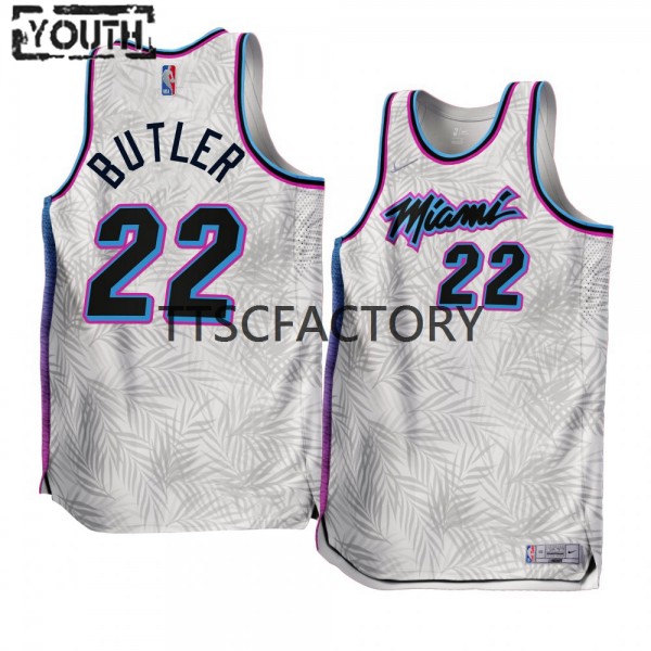 Miami Heat Trikot Jimmy Butler 22 Nike 2022-23 Earned Edition Weiß Swingman - Kinder Miami Heat Trikot Jimmy Butler 22 Nike 2022-23 Earned Edition Weiß Swingman - Kinder